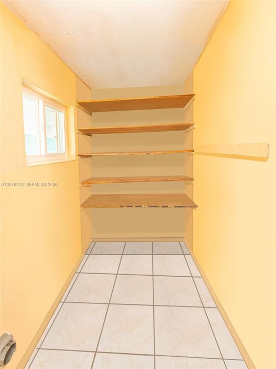 INSIDE LAUNDRY AREA