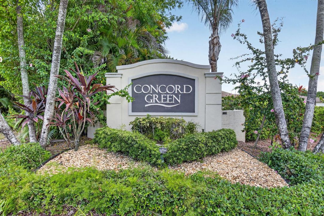 Concord Green-Welcome Home!