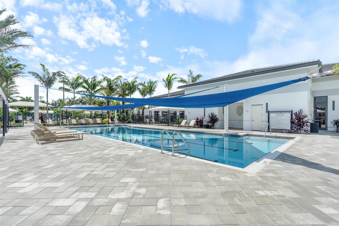 Covered Lap Pool