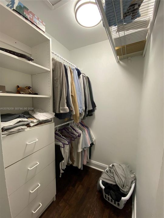 Master Bedroom Closet walk-in closet