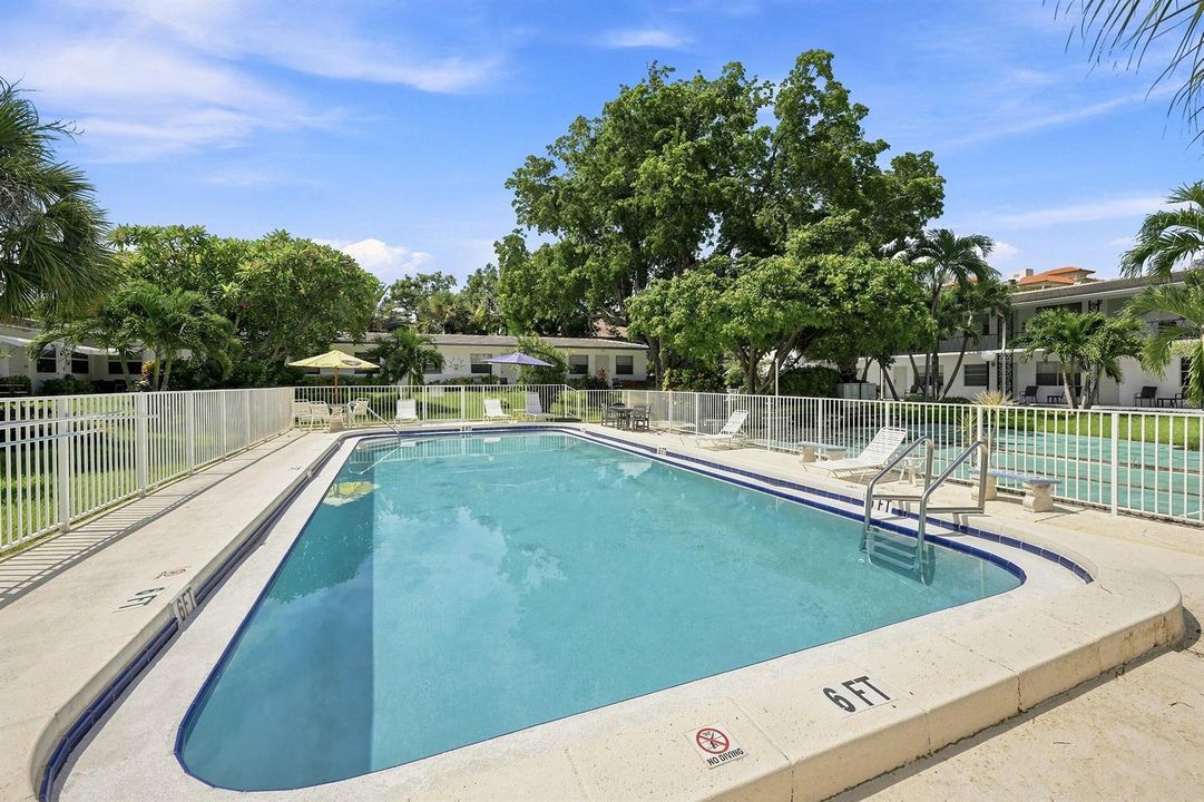 Huge Pool with Shuffleboard