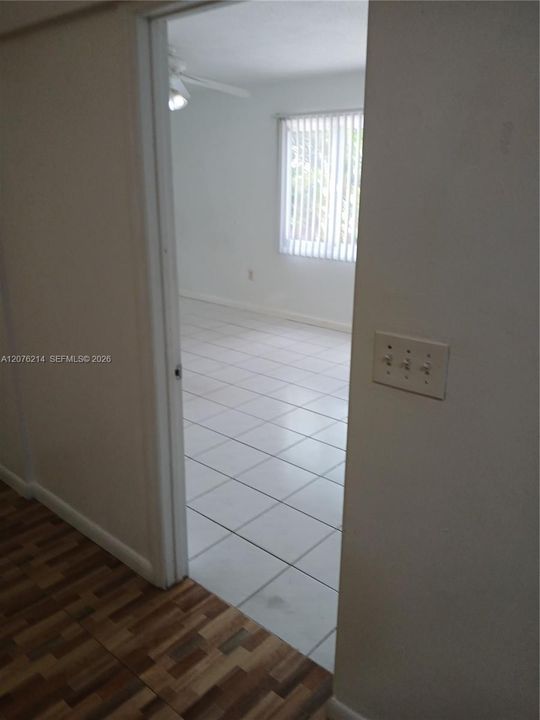 Large bedroom off the dining area 3rd bdrm