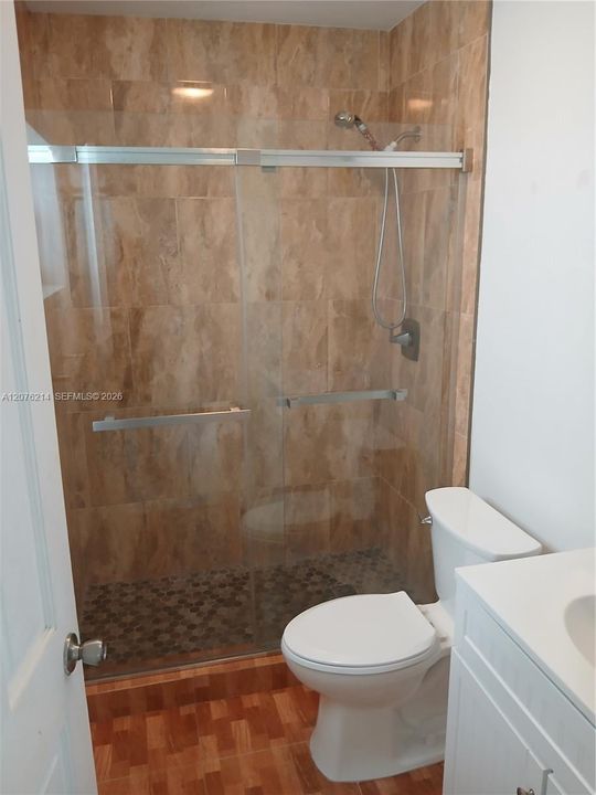 Master Suite ensuite bathroom with shower