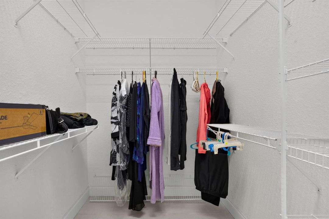 Primary Walk-in Closet