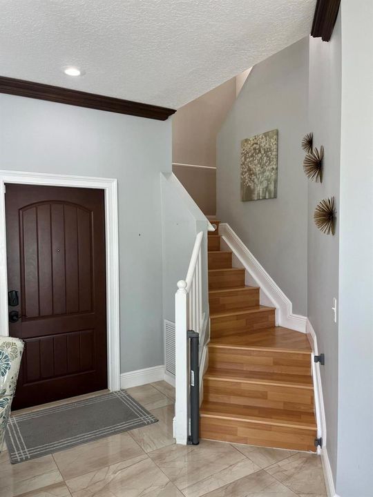 Foyer and stairs
