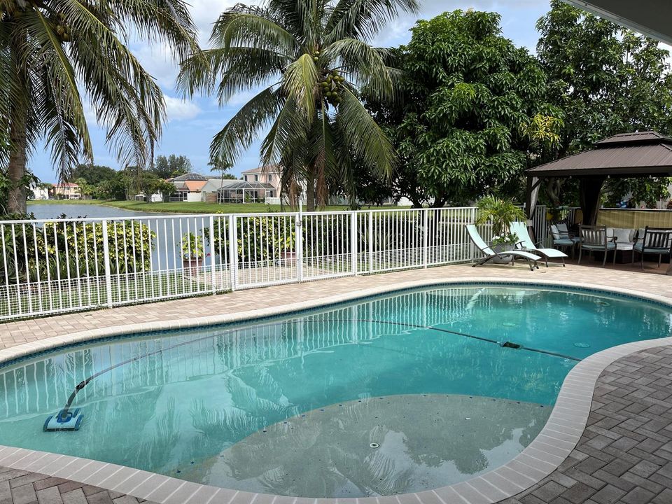 pool and patio