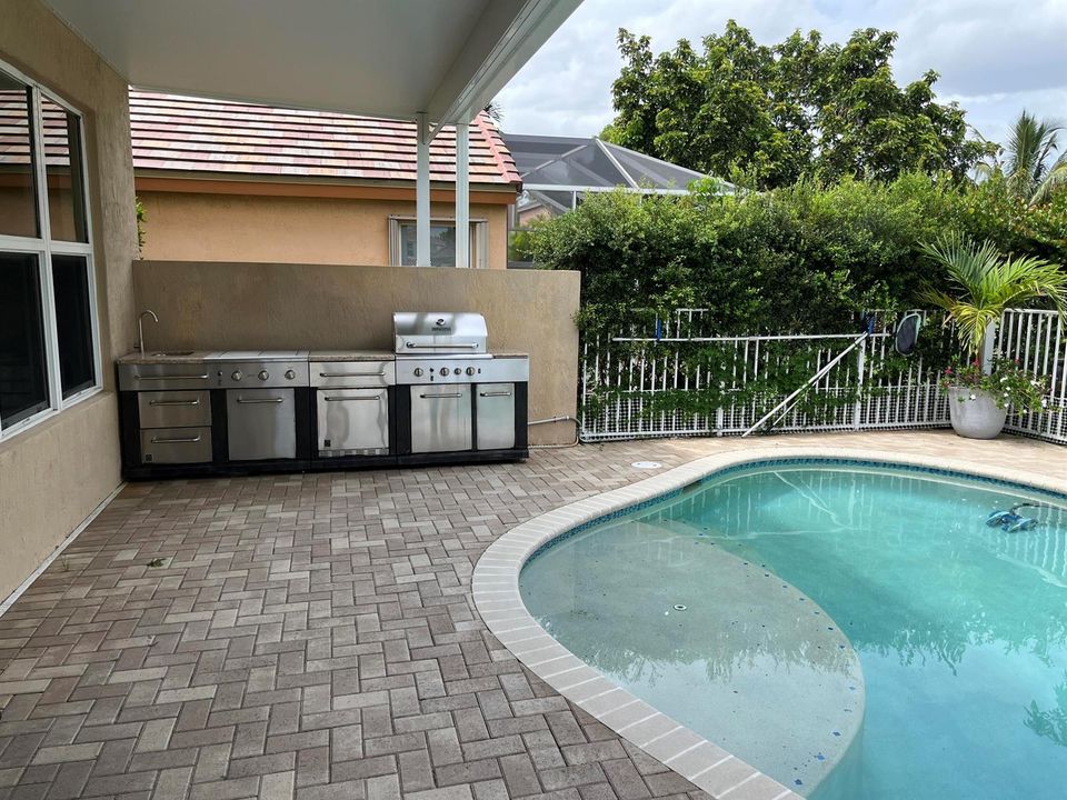 pool and patio