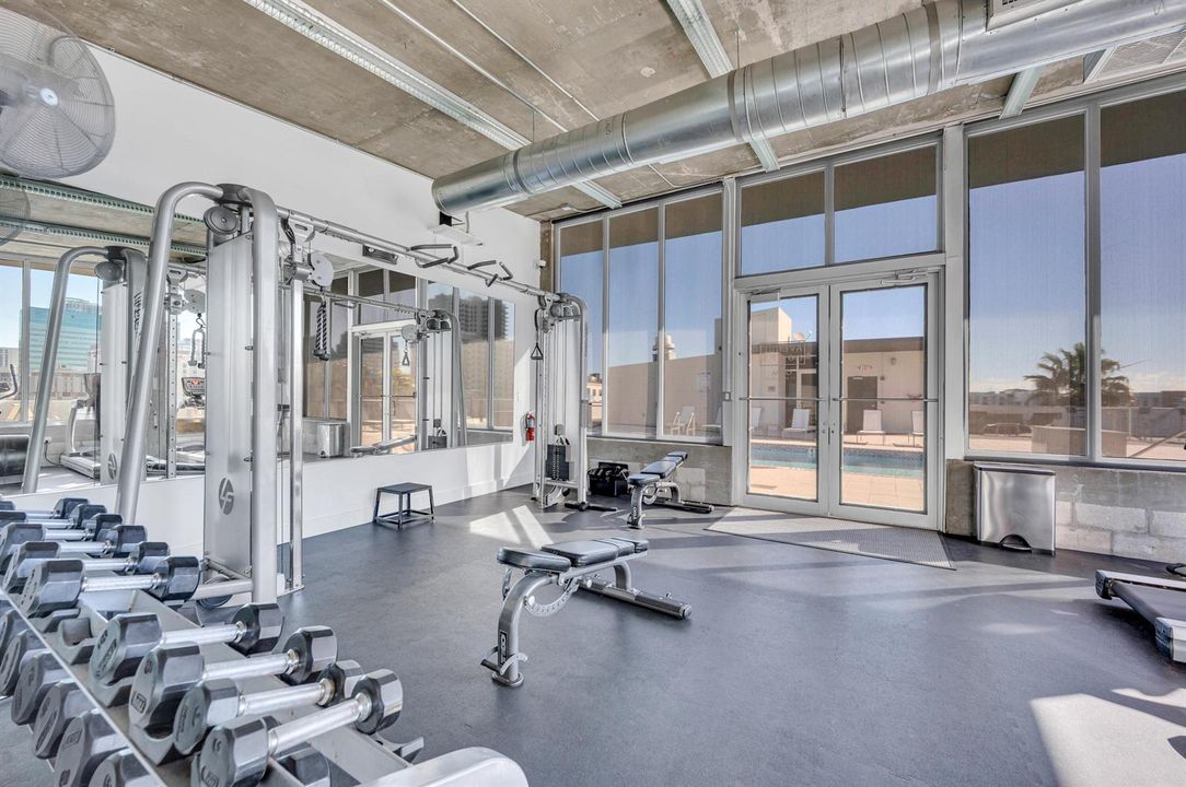Avenue lofts gym