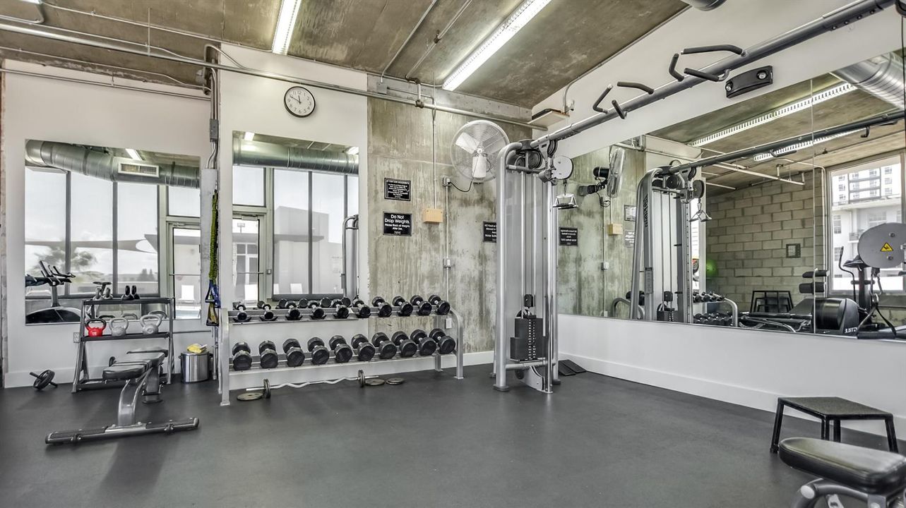 avenue lofts gym 2
