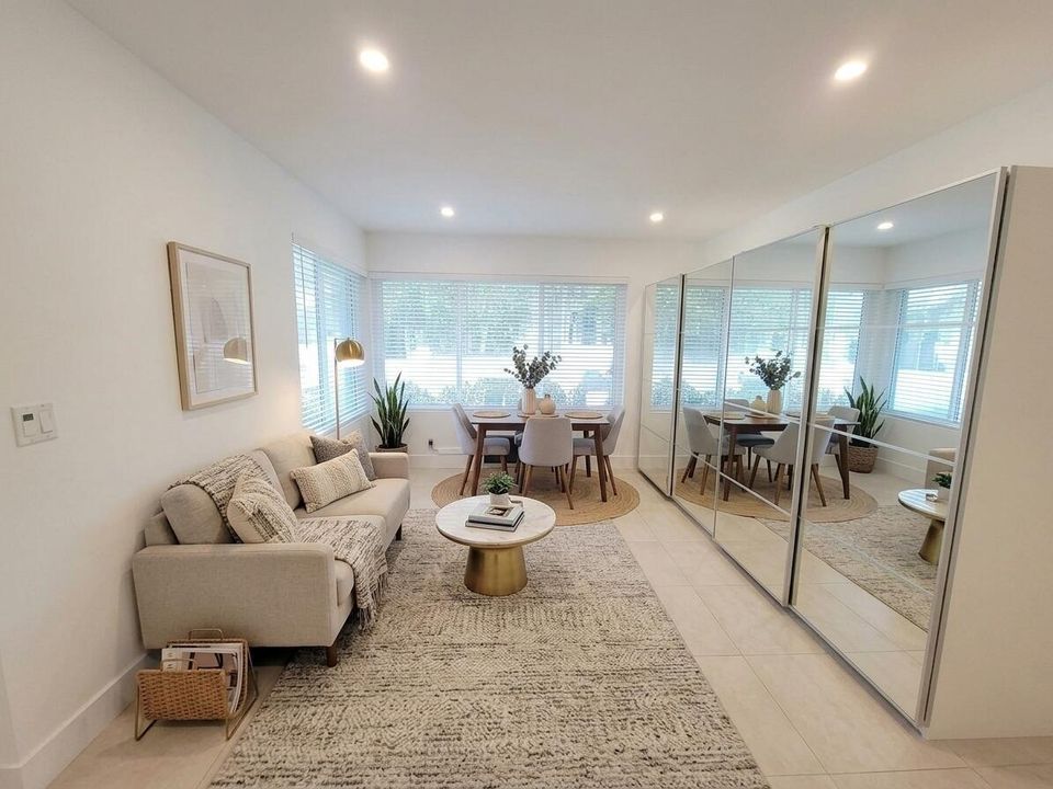 staged living&dining