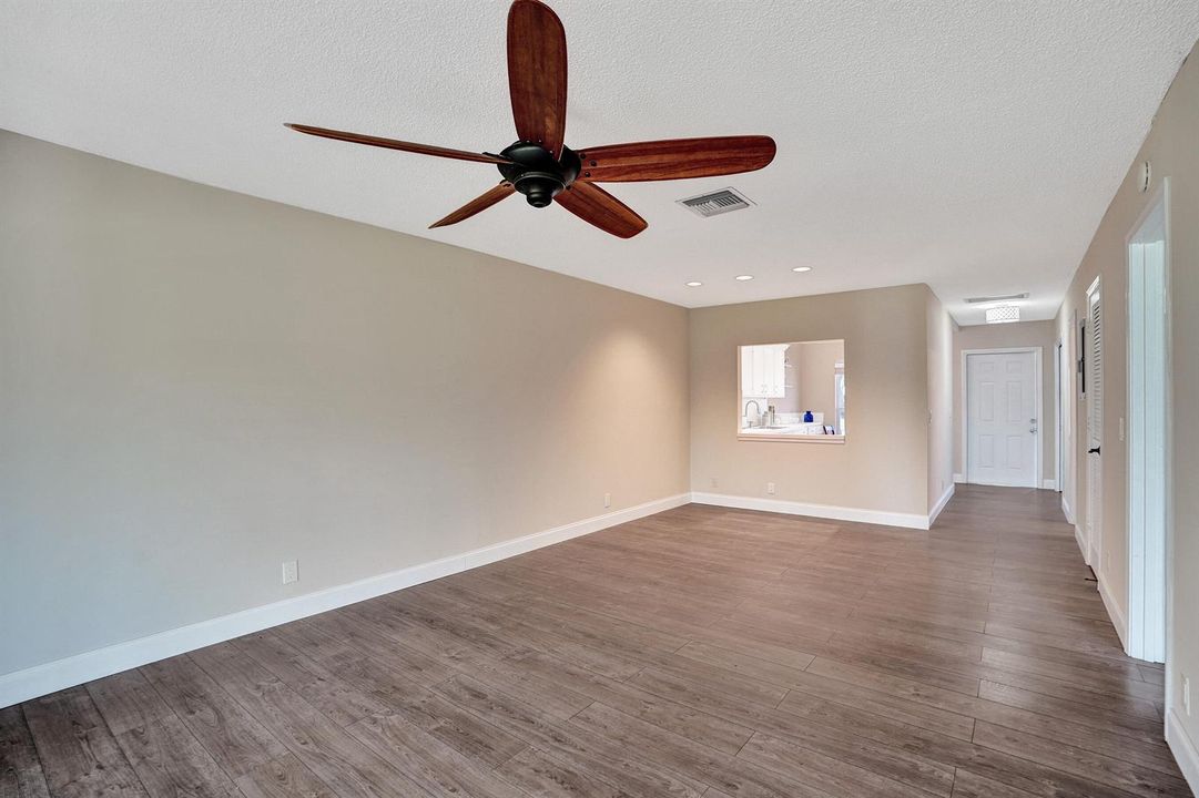 LIVING ROOM TO DINING AREA