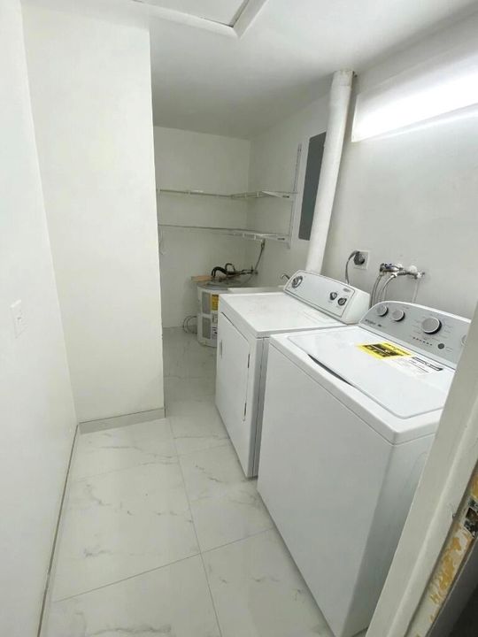 Large laundry room