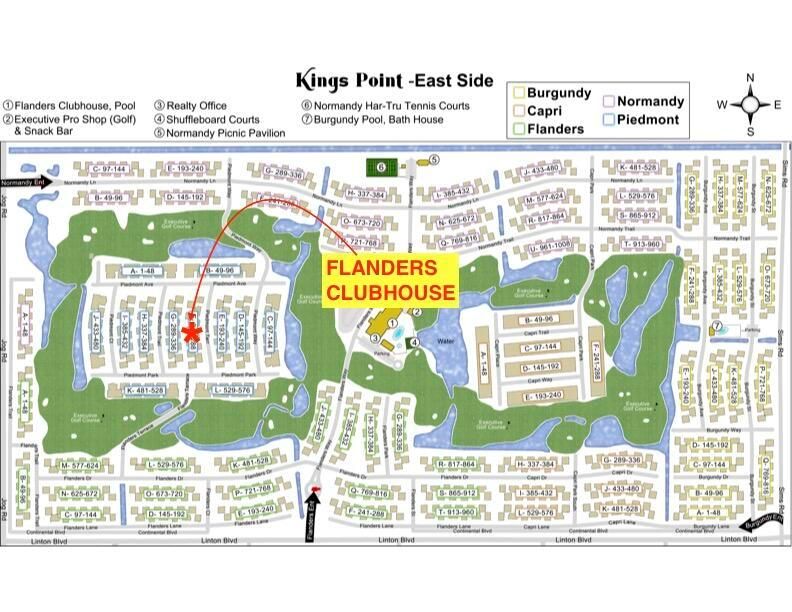 Kings Point Map East Piedmont F