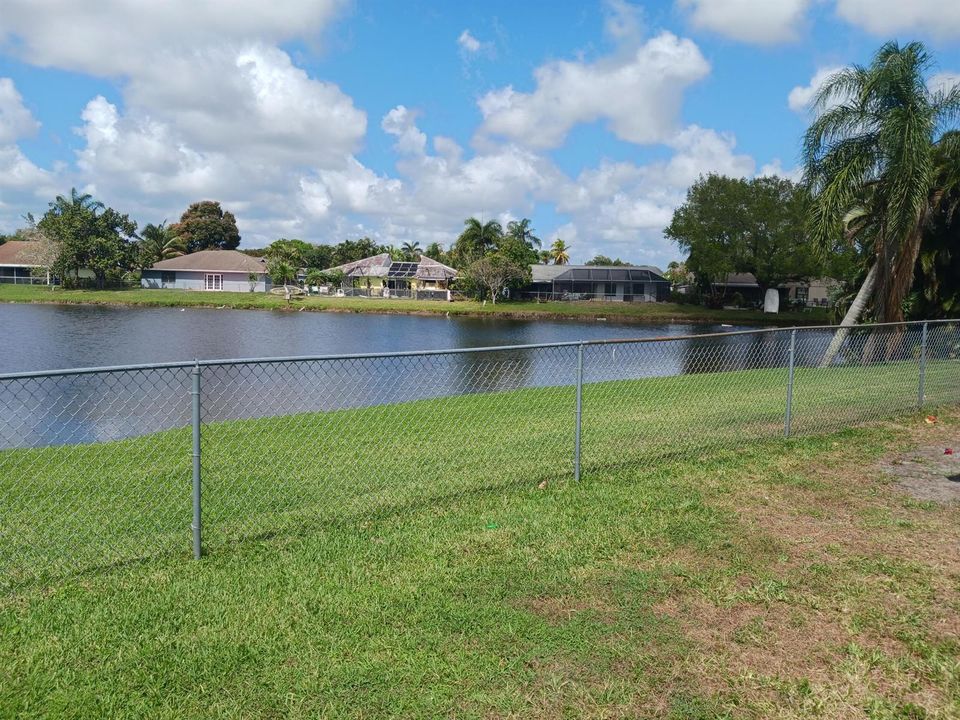 Backyard Lake
