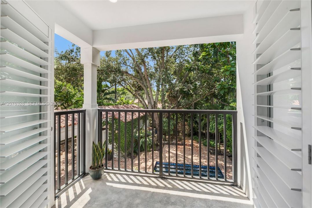 Primary Bedroom Balcony