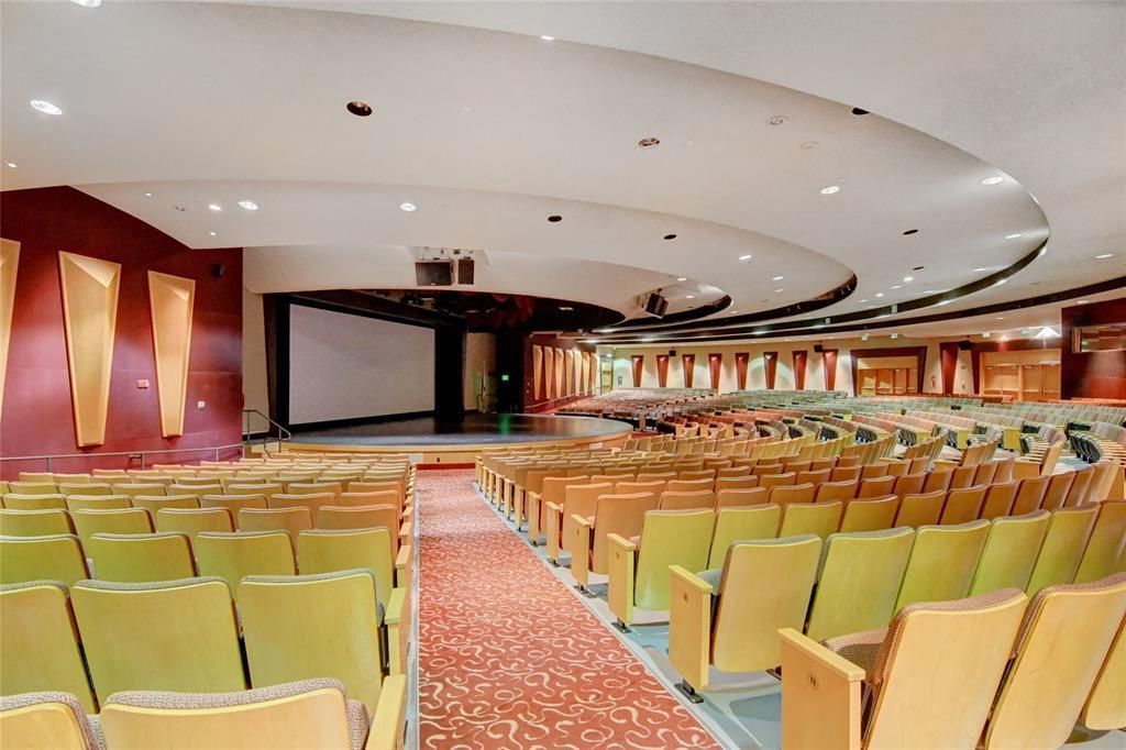 Theater empty