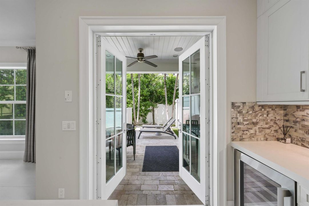 Backyard Entrance