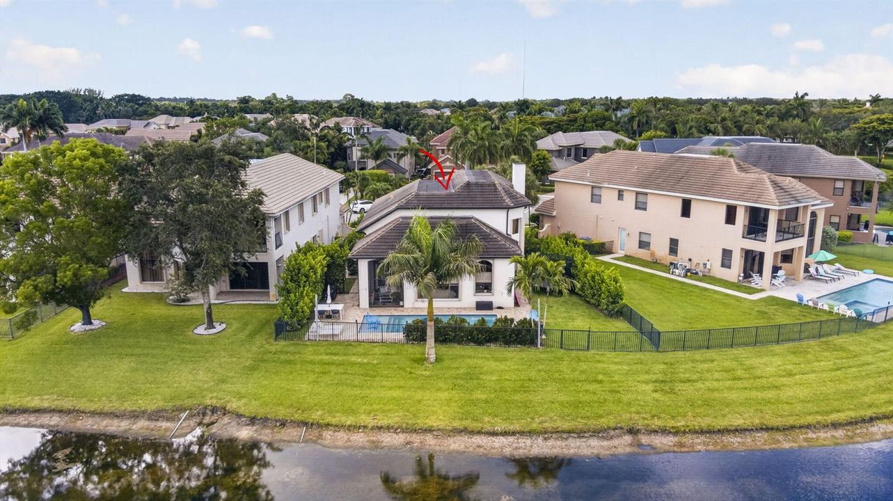 Backyard Aerial View