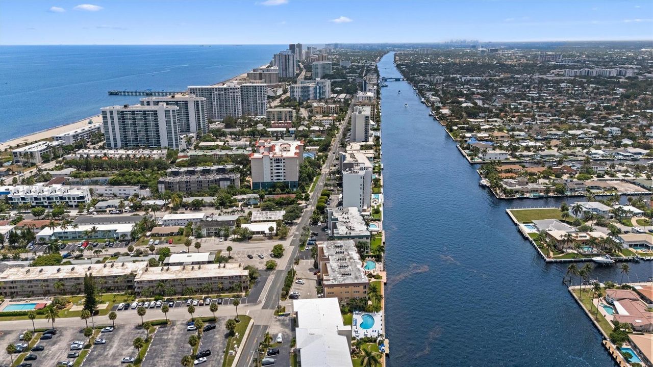 ariel intracoastal and ocean