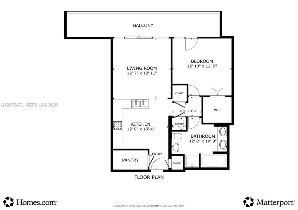 For Sale: $550,000 (1 beds, 1 baths, 757 Square Feet)