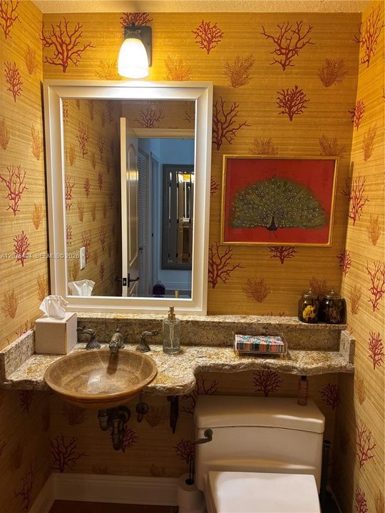 Powder Room, main level