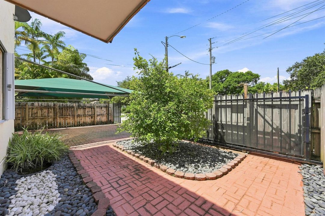 Front courtyard