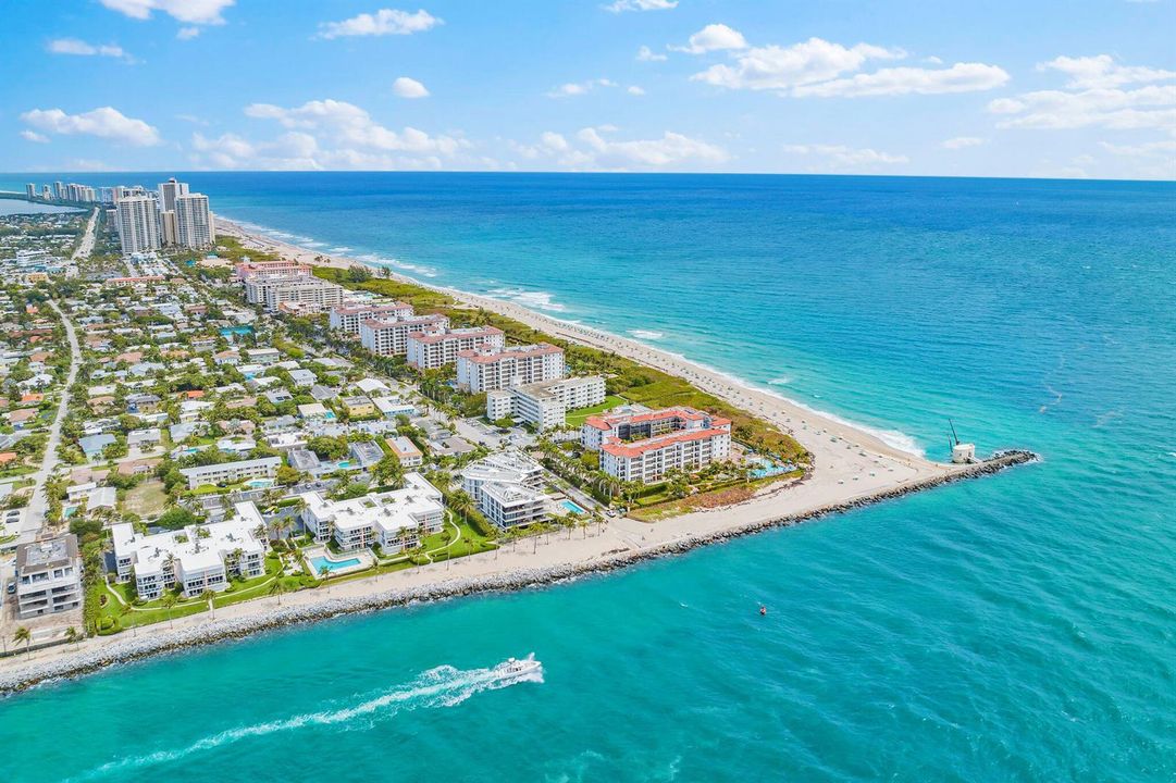 Aerial Palm Beach Inlet