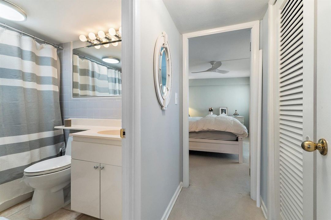 Hallway & Bathroom