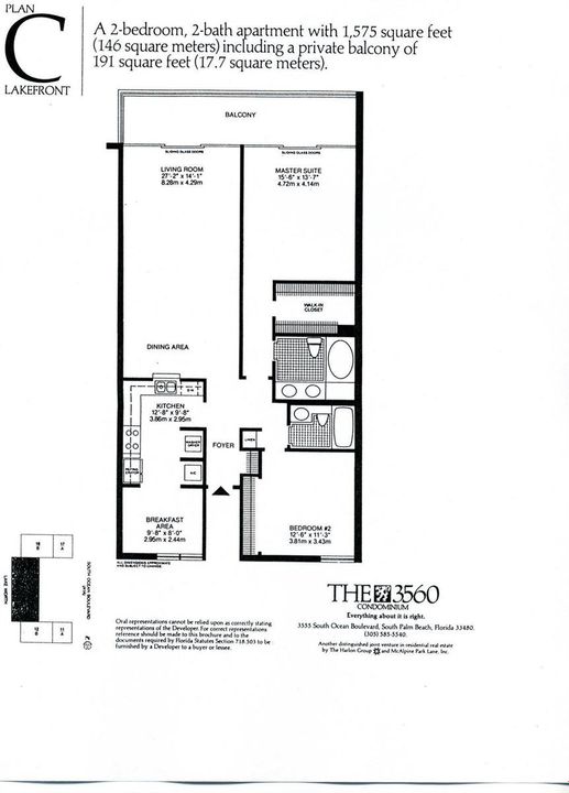 Concordia C Lakefront 2BR 2BA