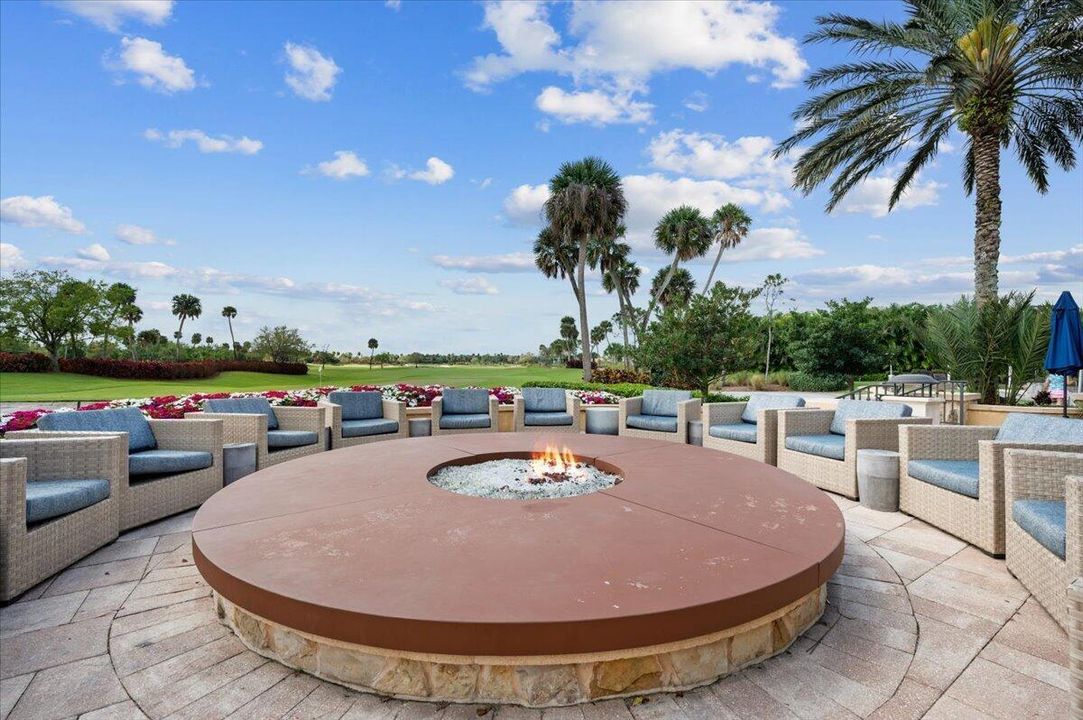 Country Club Fire Pit Area