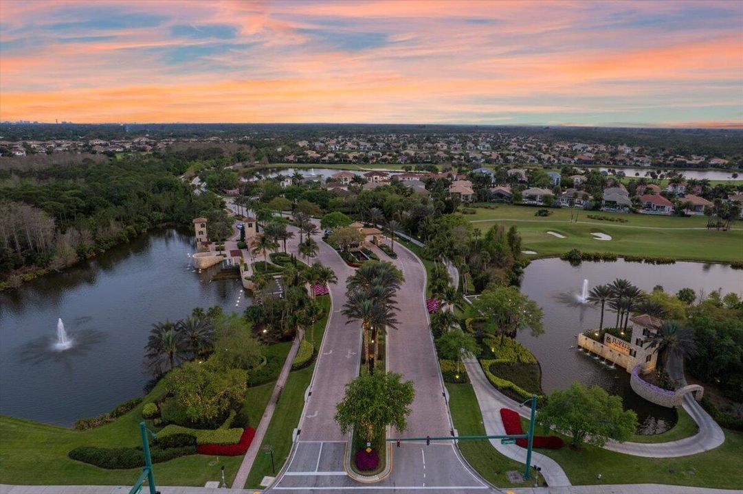 Jupiter Country Club Entrance