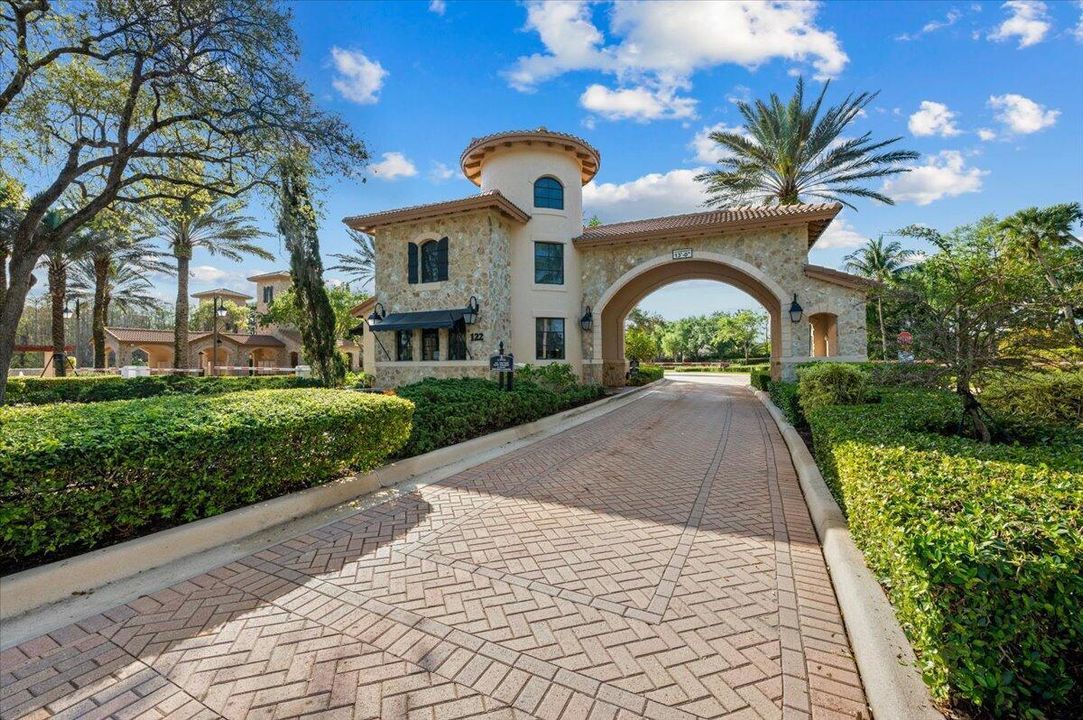 Guard Gated Entrance