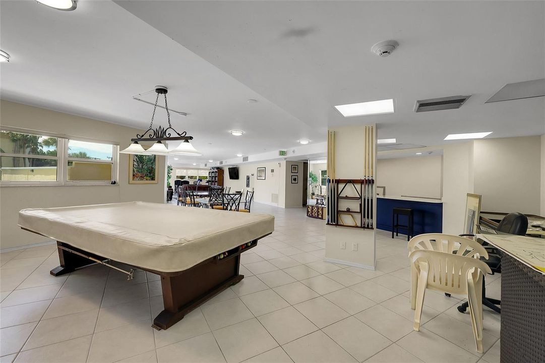 billiard table