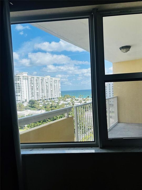 view from bedroom