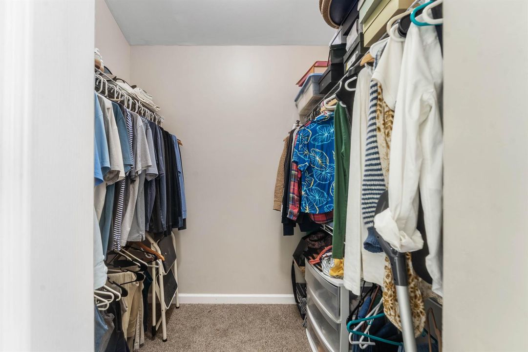 Primary Walk In Closet