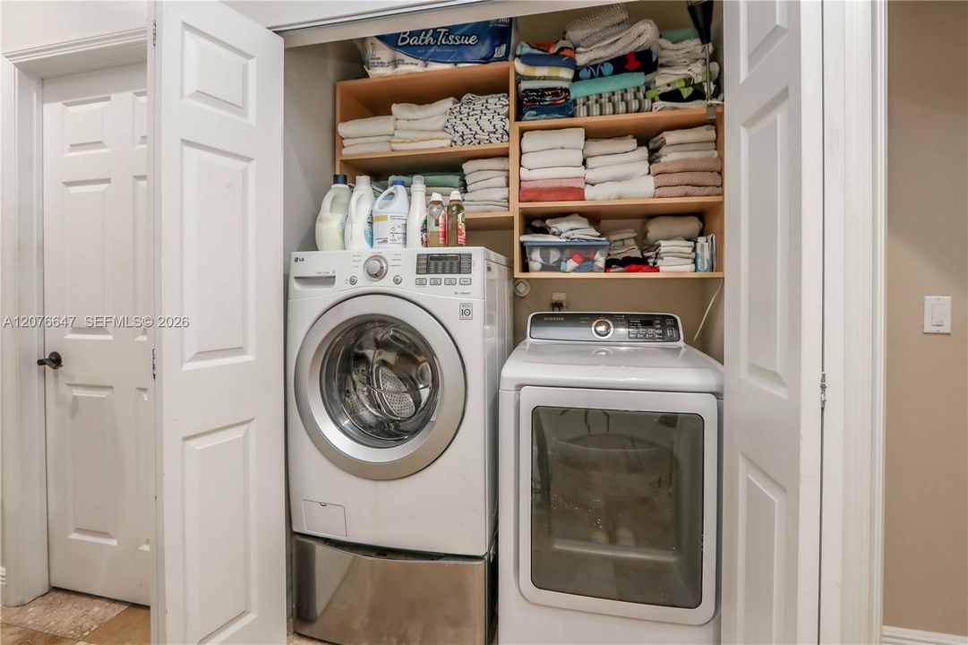 Two washers Laundry Room