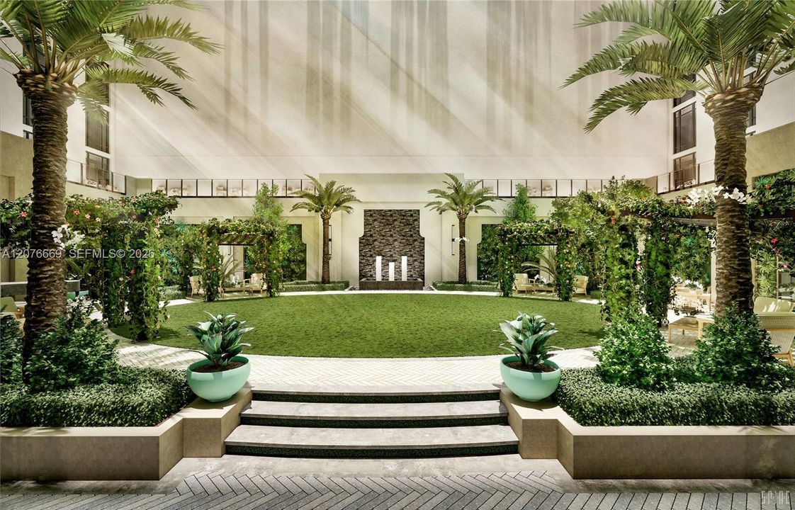Orchid Garden / Courtyard
