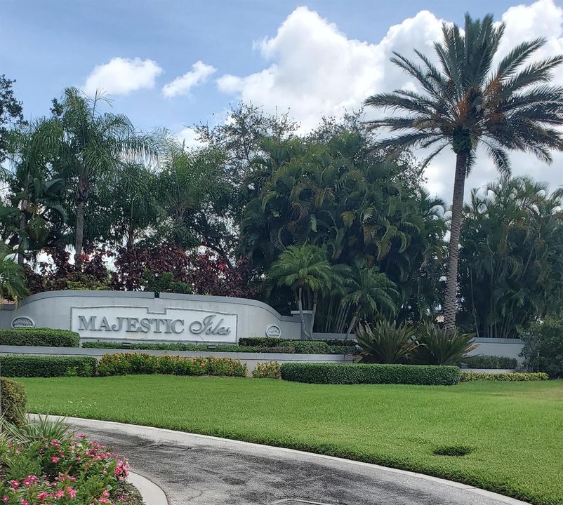 Majestic sign