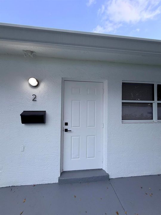 Front door