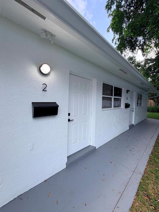Side of building