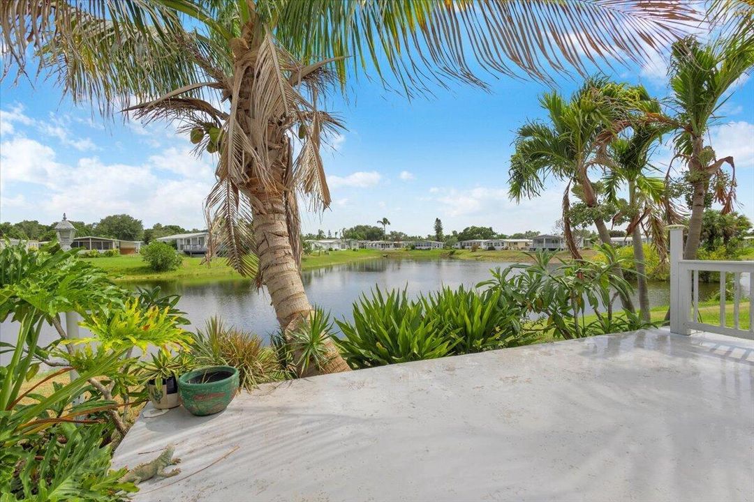 REAR OPEN PATIO WITH LAKEVIEW