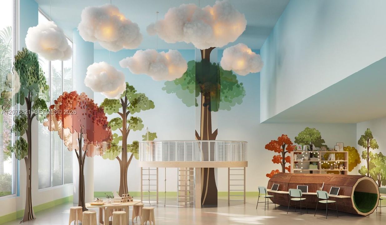 Indoor Childrens recreation area