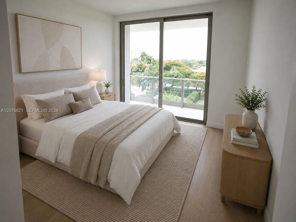 One of the two Queen bedrooms