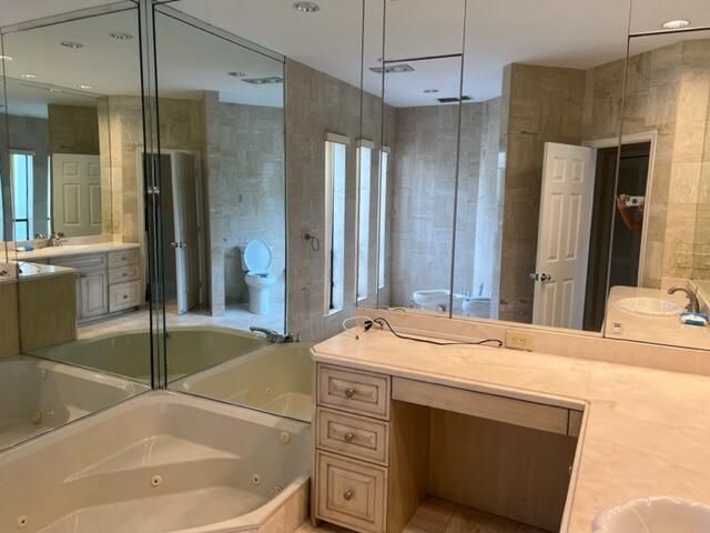 the master bath