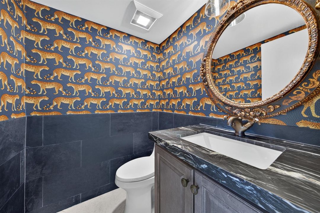 Designer Powder Room
