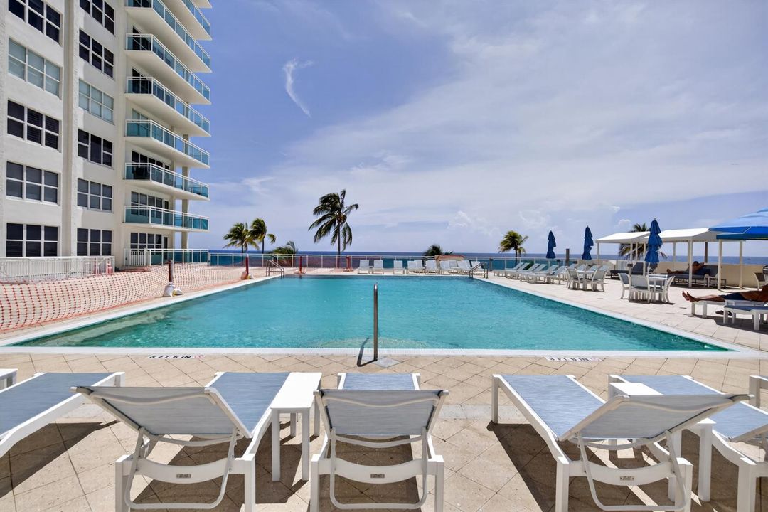 Oceanfront Pool and Sundeck