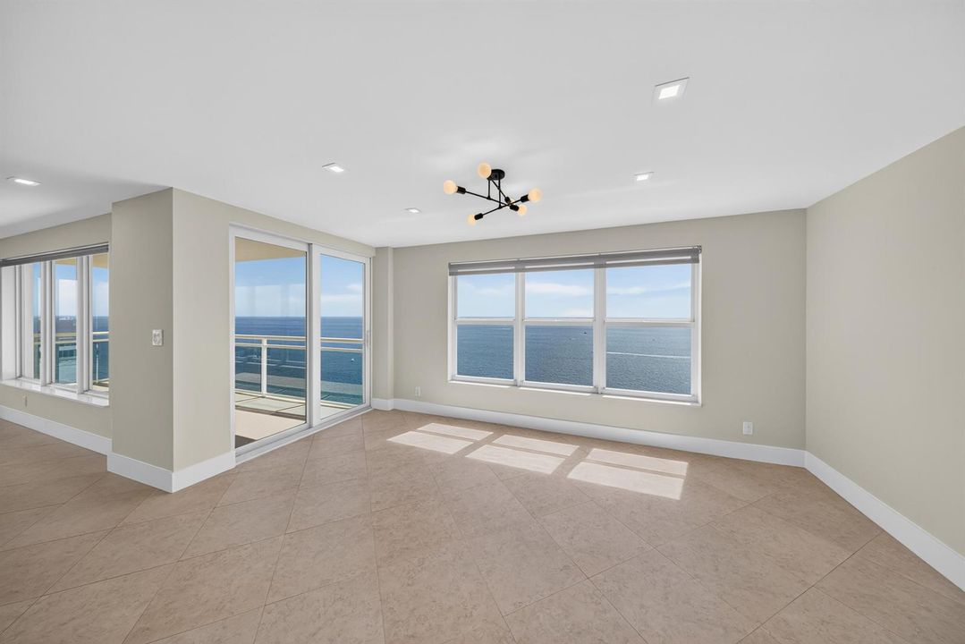 Dining Room with Balcony Access