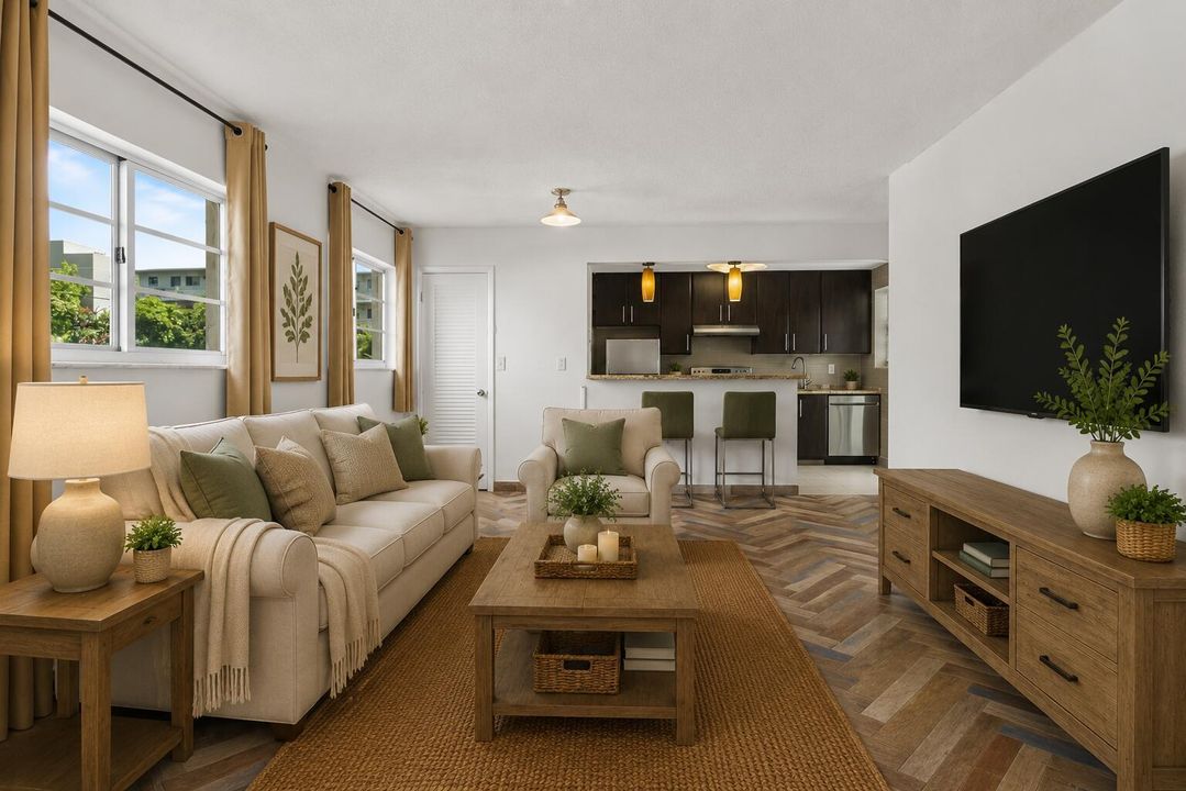 Living room/kitchen