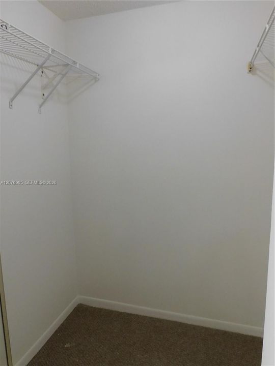Primary Walk-In Closet.