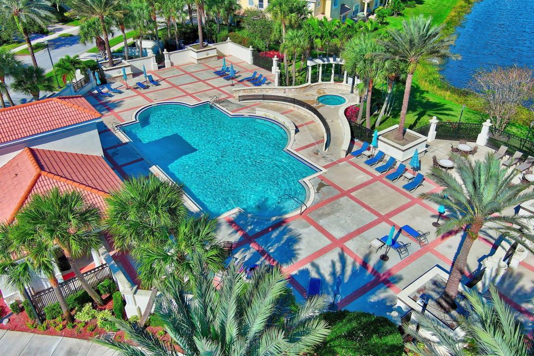 Aerial Community Pool